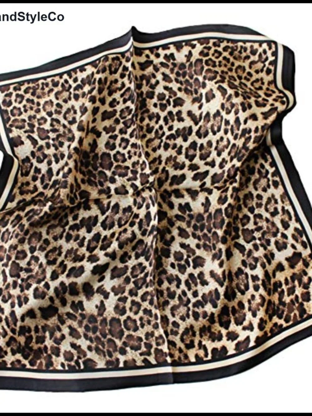 100% Mulberry Silk Scarf Square 21x21 Luxury Hair Wrap Neck